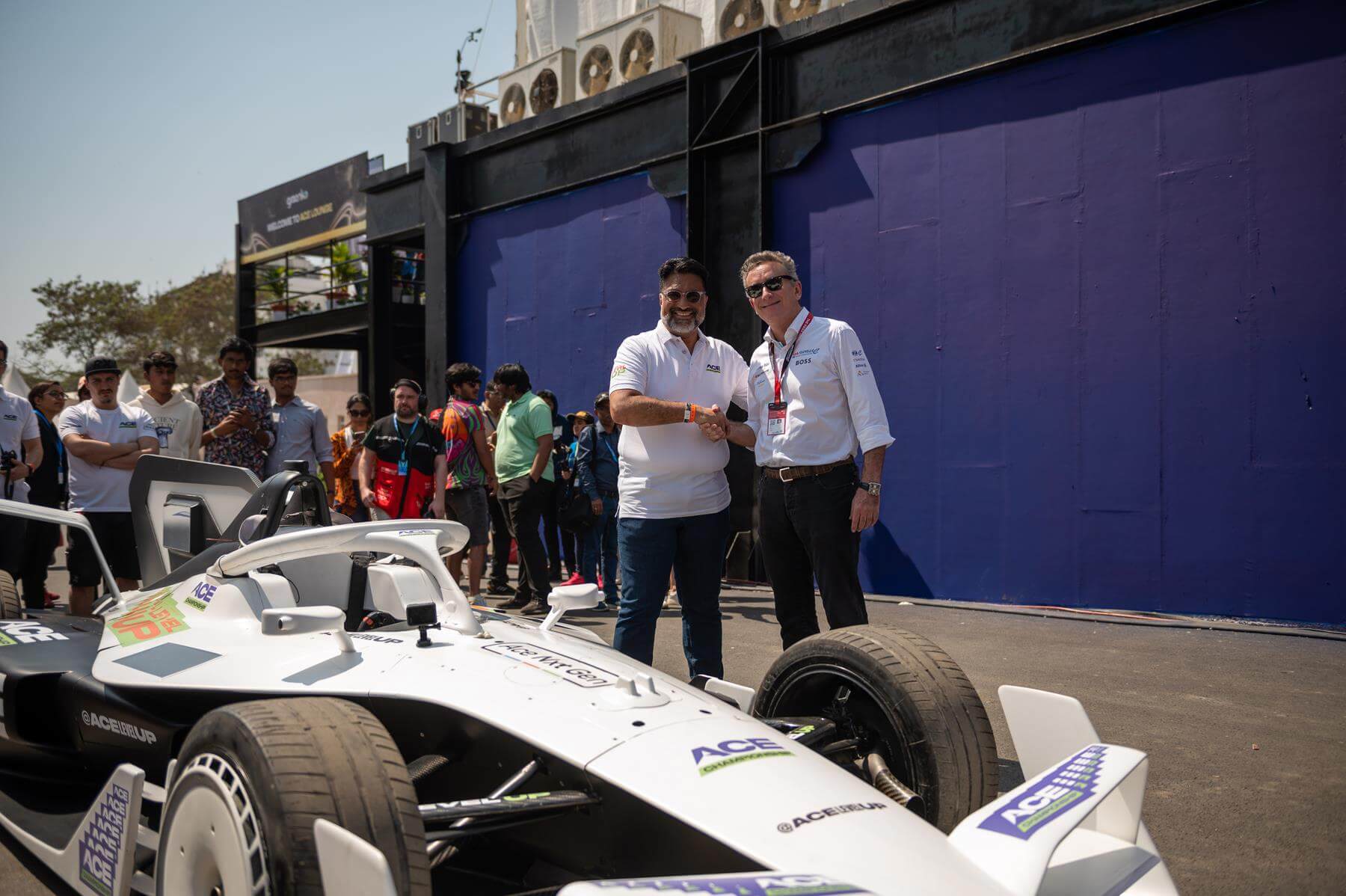 Gründer Gill verrät Zukunftspläne für Juniorserie ACE Championship "1. Rennen beim Hyderabad E-Prix 2024"